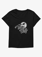 Teen Wolf Logo Girls T-Shirt Plus