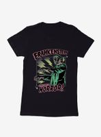 Universal Monsters Frankenstein Nightmare Of Horror Womens T-Shirt