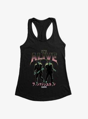 Universal Monsters Frankenstein It's Alive Womens Tank Top