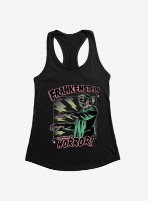 Universal Monsters Frankenstein Nightmare Of Horror Womens Tank Top