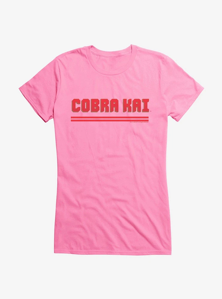 Cobra Kai Bold Logo Girls T-Shirt