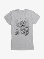 HT Creators: MUMBOT WORLD Mossy Falling Leaves Girls T-Shirt