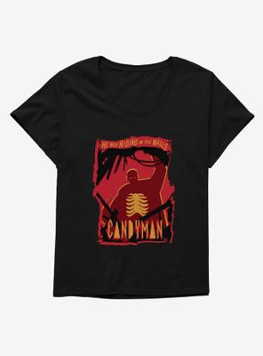 Candyman Hiding The Walls Womens T-Shirt Plus