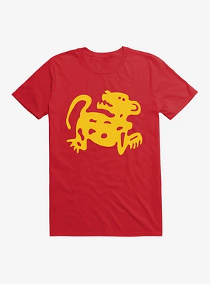 Legends Of The Hidden Temple Red Jaguars T-Shirt