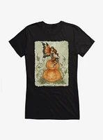 Halloween Fae Girls T-Shirt by Amy Brown