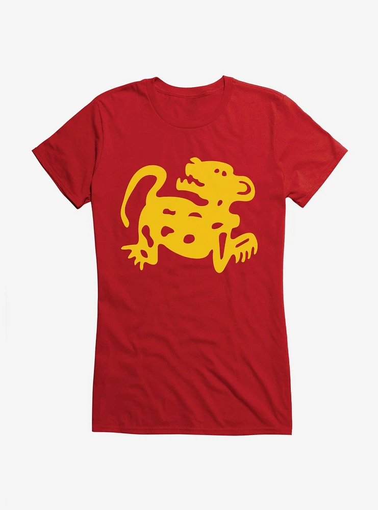 Legends Of The Hidden Temple Red Jaguars Girls T-Shirt