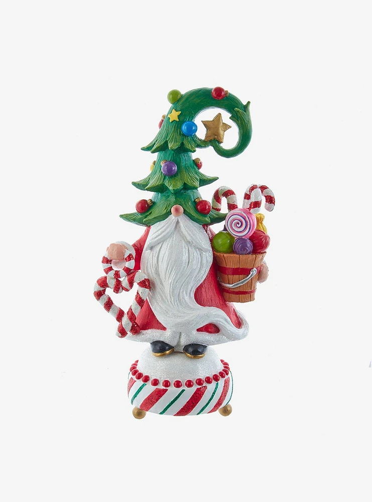 Kurt Adler Jolly Jingles Tree Hat Gnome Figure