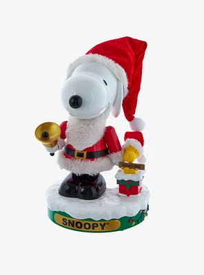 Kurt Adler Peanuts Snoopy Musical Santa Nutcracker