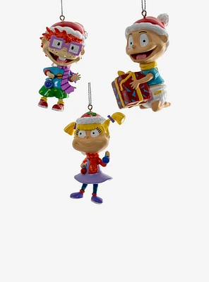 Kurt Adler Rugrats Blow Old Ornament Set