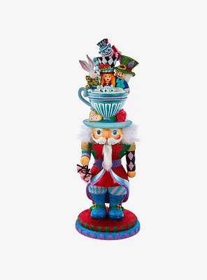 Kurt Adler Hollywood Alice Teacup Hat Nutcracker