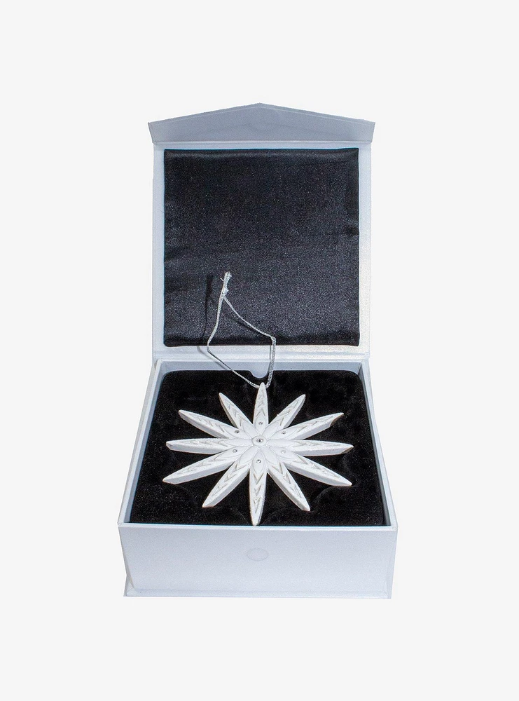 Kurt Adler Modern Snowflake with Swarovski Elements Ornament