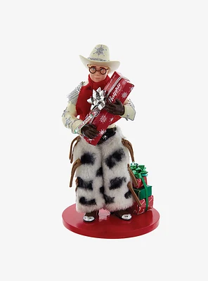Kurt Adler A Christmas Story Fabric Mache Cowboy Ralphie Figure