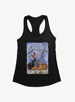 Halloween Tree Girls Tank by Amy Brown