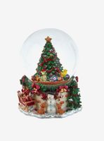 Kurt Adler Musical Christmas Tree Snow Globe