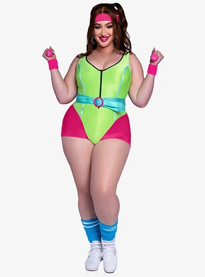 80S Workout Hottie Plus Costume