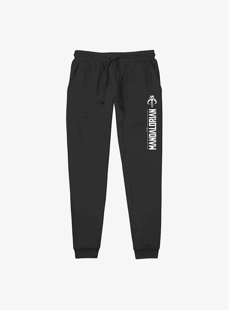 Star Wars The Mandalorian Mythosaur Logo Jogger Sweatpants