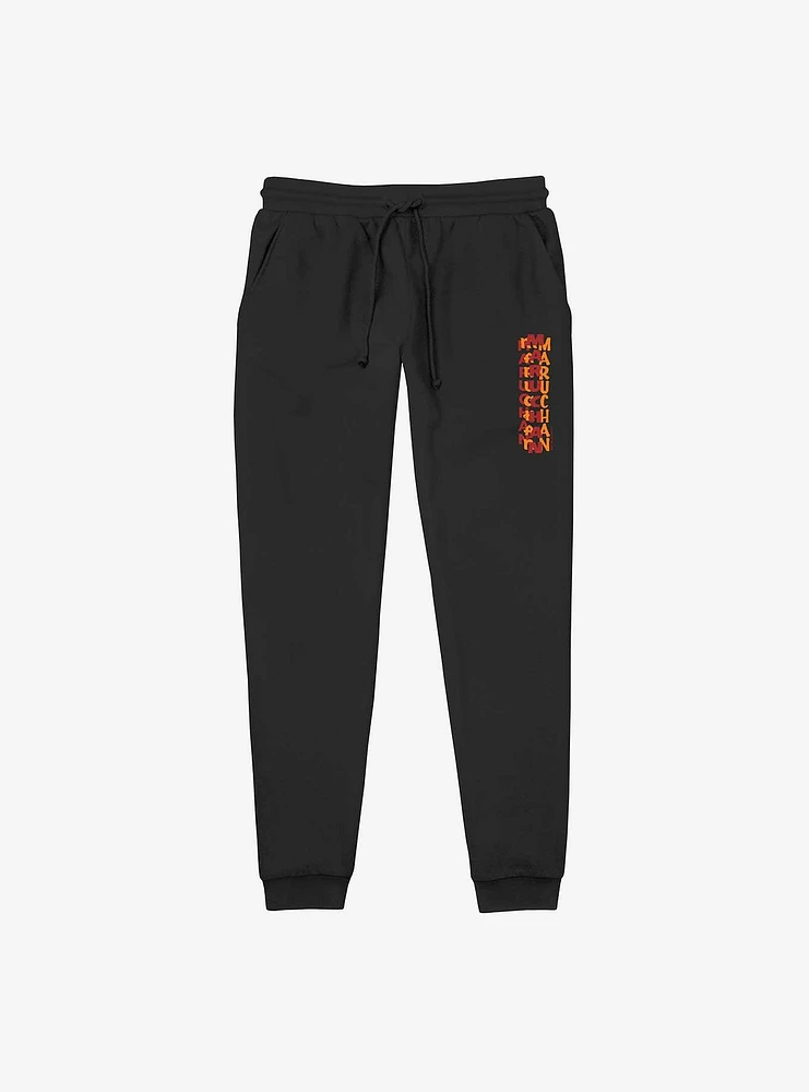 Maruchan Layered Logo Jogger Sweatpants