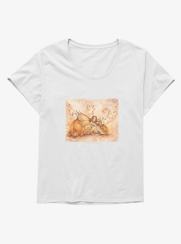 Autumn Fae Girls T-Shirt Plus by Amy Brown