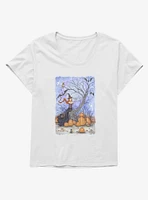Halloween Tree Girls T-Shirt Plus by Amy Brown
