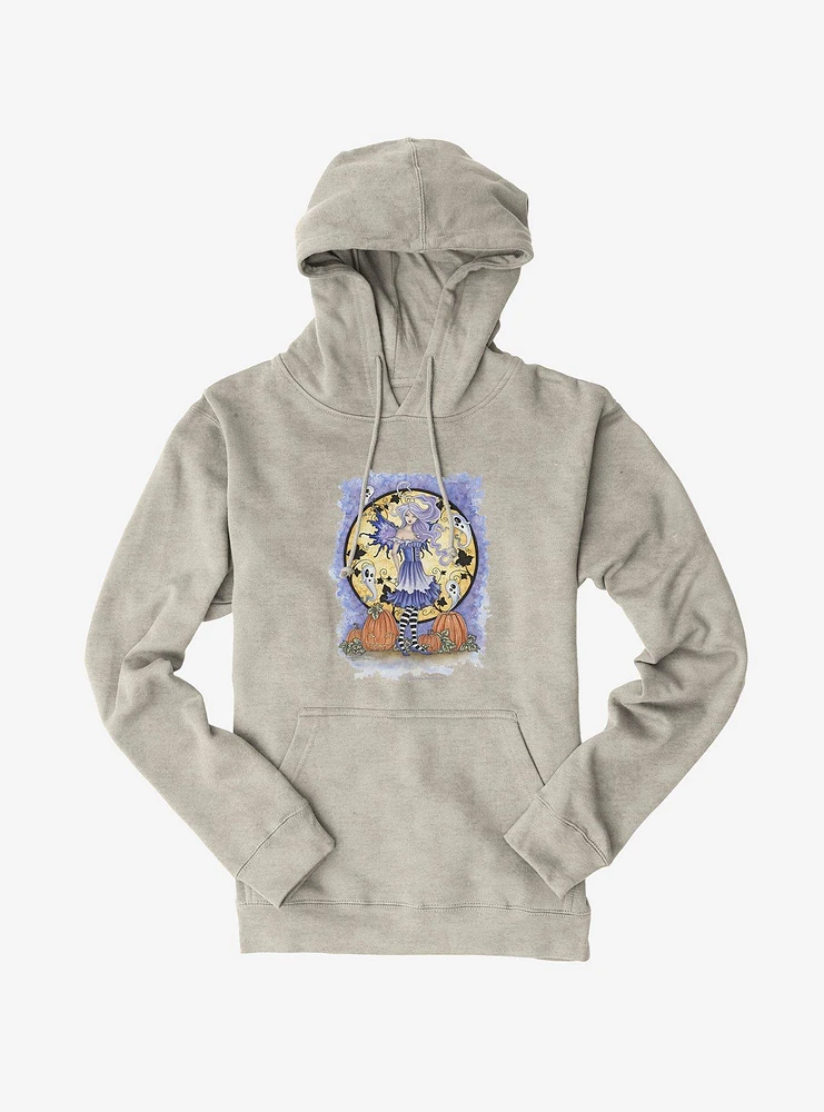 Haunted Pumpkin Patch Hoodie by Amy Brown