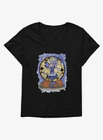 Haunted Pumpkin Patch Girls T-Shirt Plus by Amy Brown