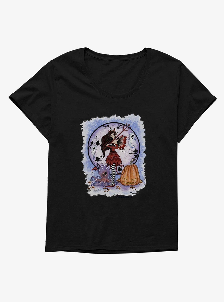 Mischief Makers Girls T-Shirt Plus by Amy Brown