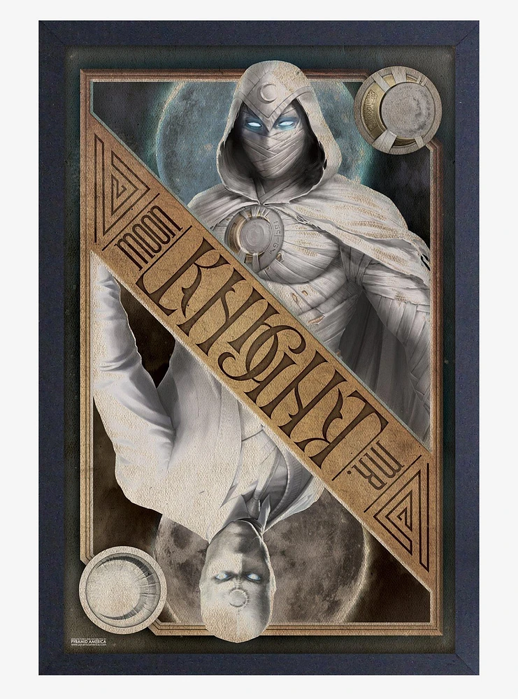 Marvel Moon Knight Flipped Framed Wood Wall Art