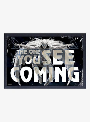 Marvel Moon Knight See Me Coming Framed Wood Wall Art
