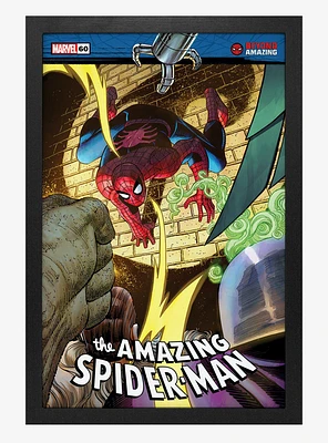 Marvel Spider-Man 60Th Ann Villains Framed Wood Wall Art