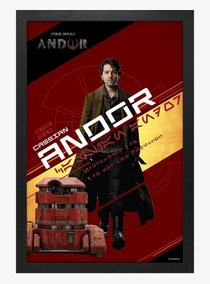 Star Wars Andor Andor Duo Framed Wood Wall Art