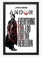 Star Wars Andor I Do Framed Wood Wall Art