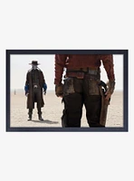 Star Wars Boba Fett Showdown Framed Wood Wall Art