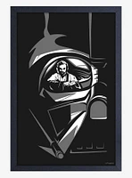 Star Wars Obi-Wan Vader Sight Framed Wood Wall Art