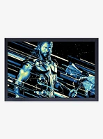 Marvel Thor Love And Thunder Cosmic Thor Framed Wood Wall Art
