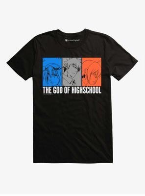 The God Of High School Character Panels T-Shirt
