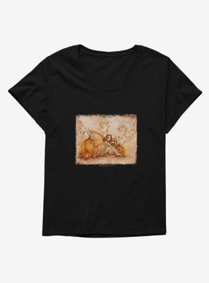 Autumn Fae Womens T-Shirt Plus by Amy Brown