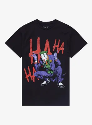 DC Comics Batman The Joker Laughing T-Shirt