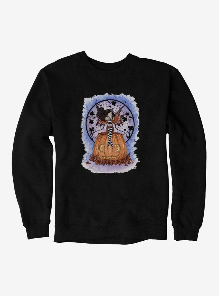 Is It Halloween Yet Sweatshirt by Amy Brown