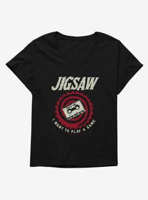 Saw Jigsaw Womens T-Shirt Plus