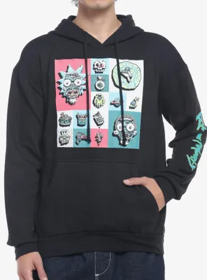 Rick And Morty Collage Hoodie