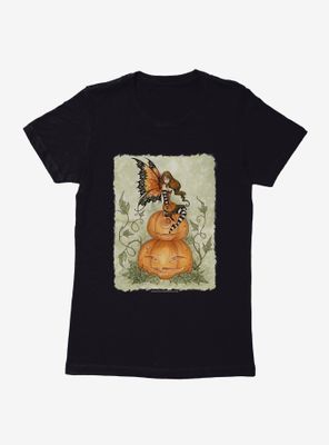 Halloween Fae Womens T-Shirt by Amy Brown