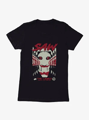 Saw The Games Have Just Begun Womens T-Shirt