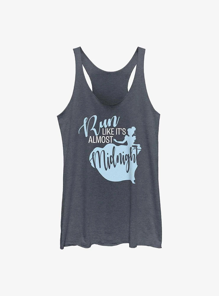 Disney Cinderella Run Like It's Midnight Girls Tank