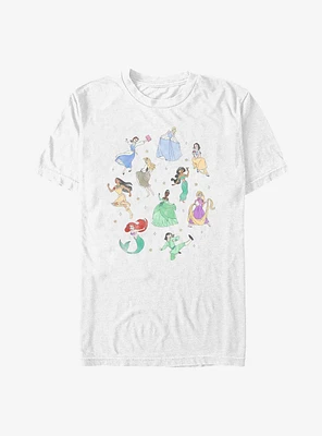 Disney Princesses Princess Doodle T-Shirt