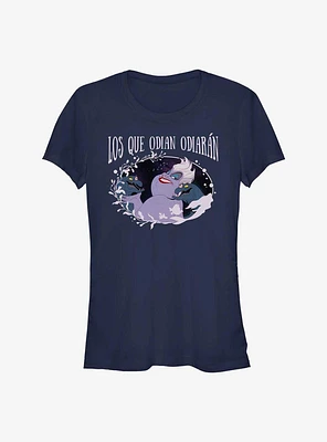 Disney The Little Mermaid Spanish Ursula Haters Gonna Hate Girls T-Shirt