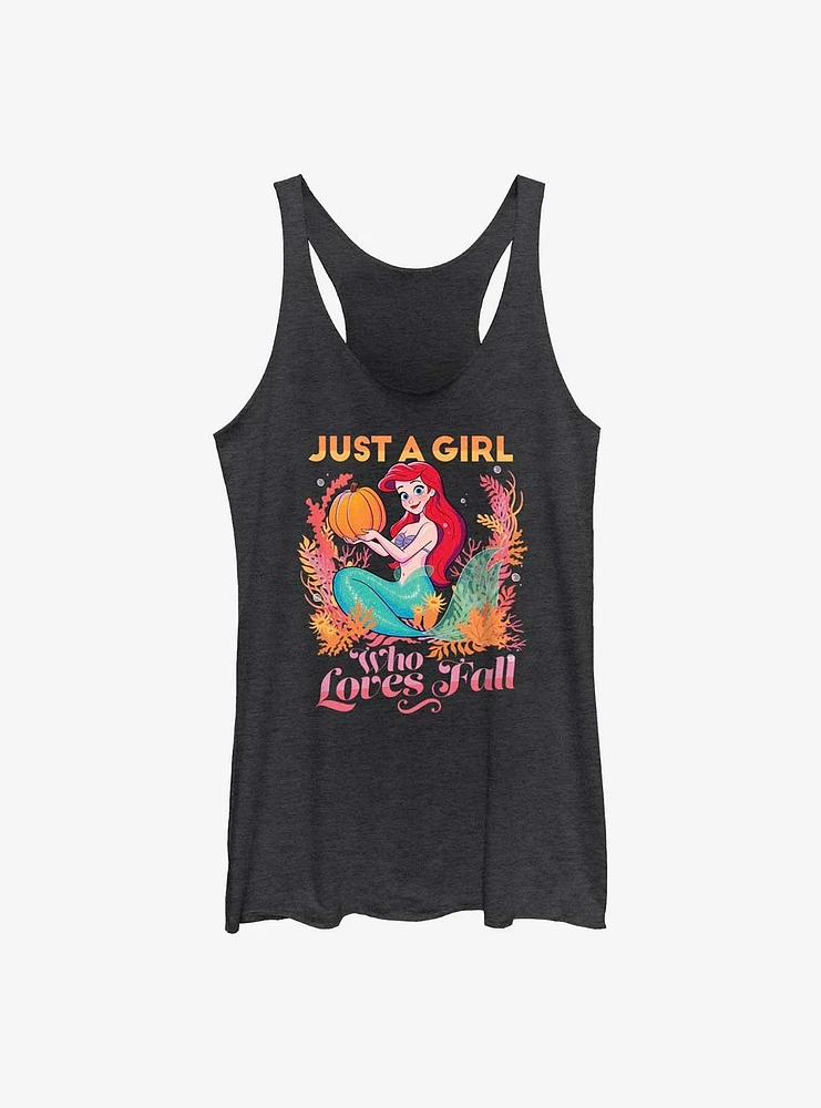 Disney The Little Mermaid Pumpkin Ariel Girls Tank