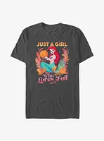 Disney The Little Mermaid Pumpkin Ariel T-Shirt