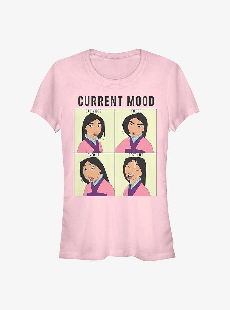 Disney Mulan Current Mood Girls T-Shirt