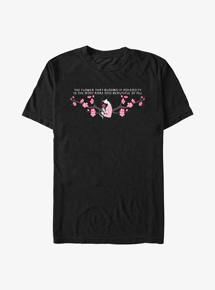 Disney Mulan Rare and Beautiful Flower T-Shirt