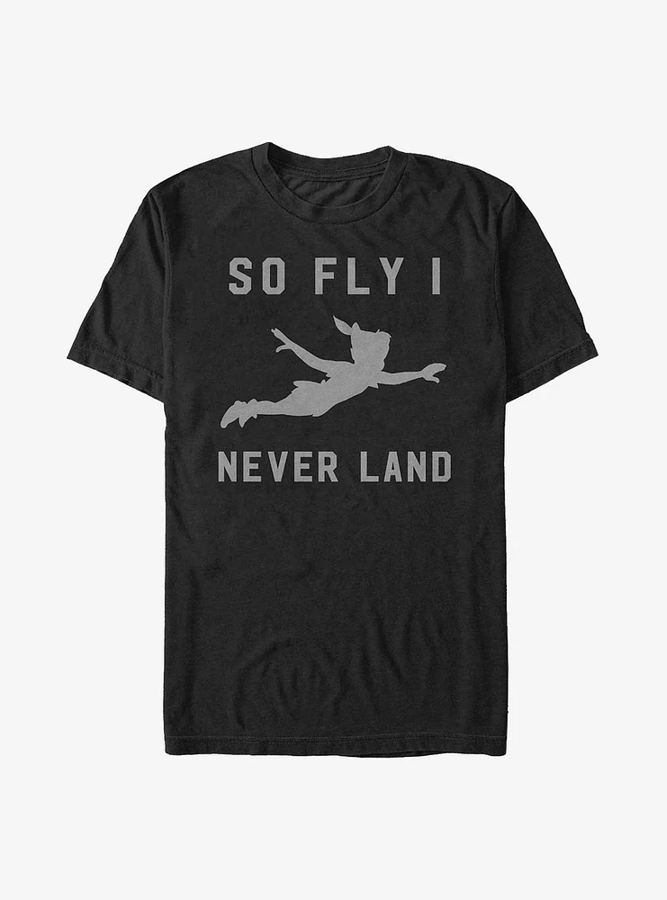 Disney Peter Pan So Fly I Never Land T-Shirt